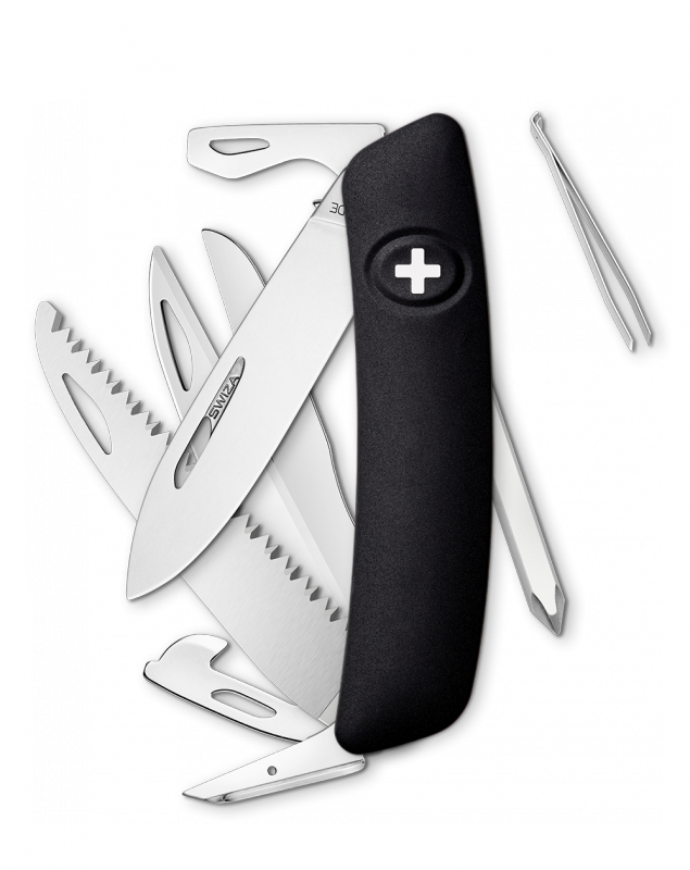 Taschenmesser D10 - graphitschwarz