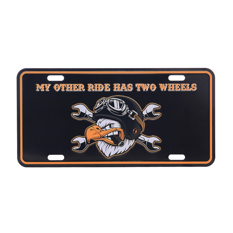 Nummernschild - My Other Ride Has Two Wheels