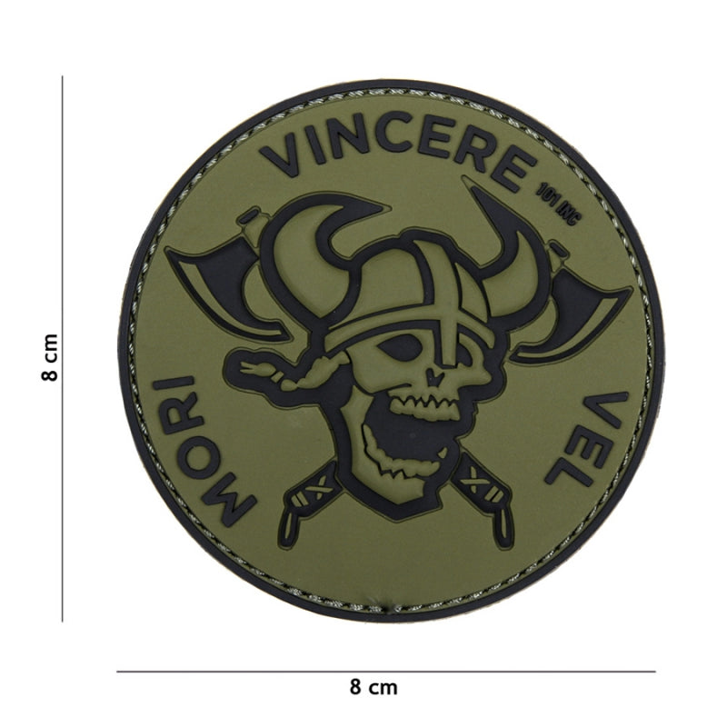 Klettabzeichen Mori Vincere Vel - grün