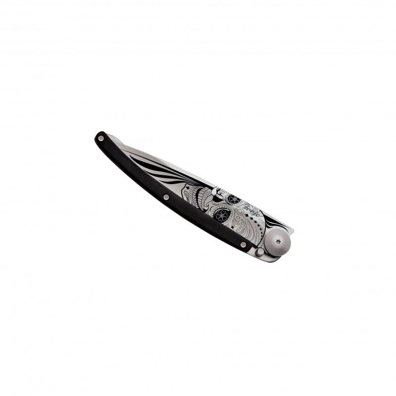Klappmesser - Tattoo Totenkopf grau 37g