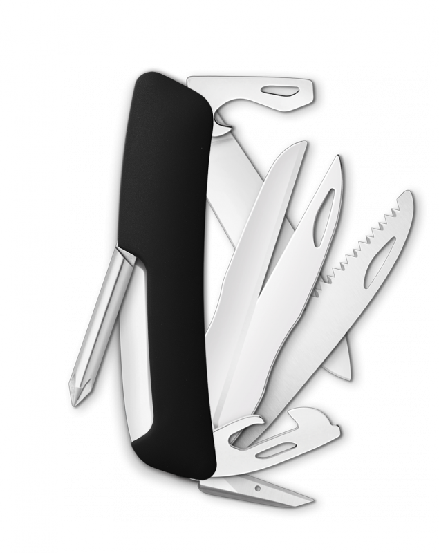 Taschenmesser D10 - graphitschwarz