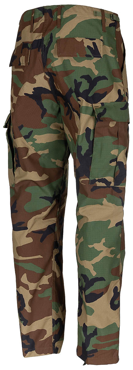 US Kampfhose, BDU, Rip Stop, woodland
