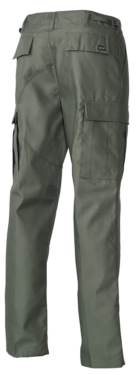 US Kampfhose, BDU, oliv, Knie- und Gesässverstärkung