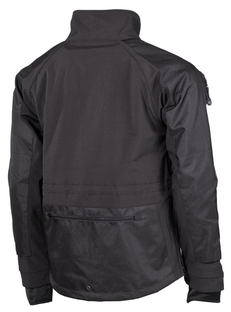 Softshell Jacke, "Protect", schwarz