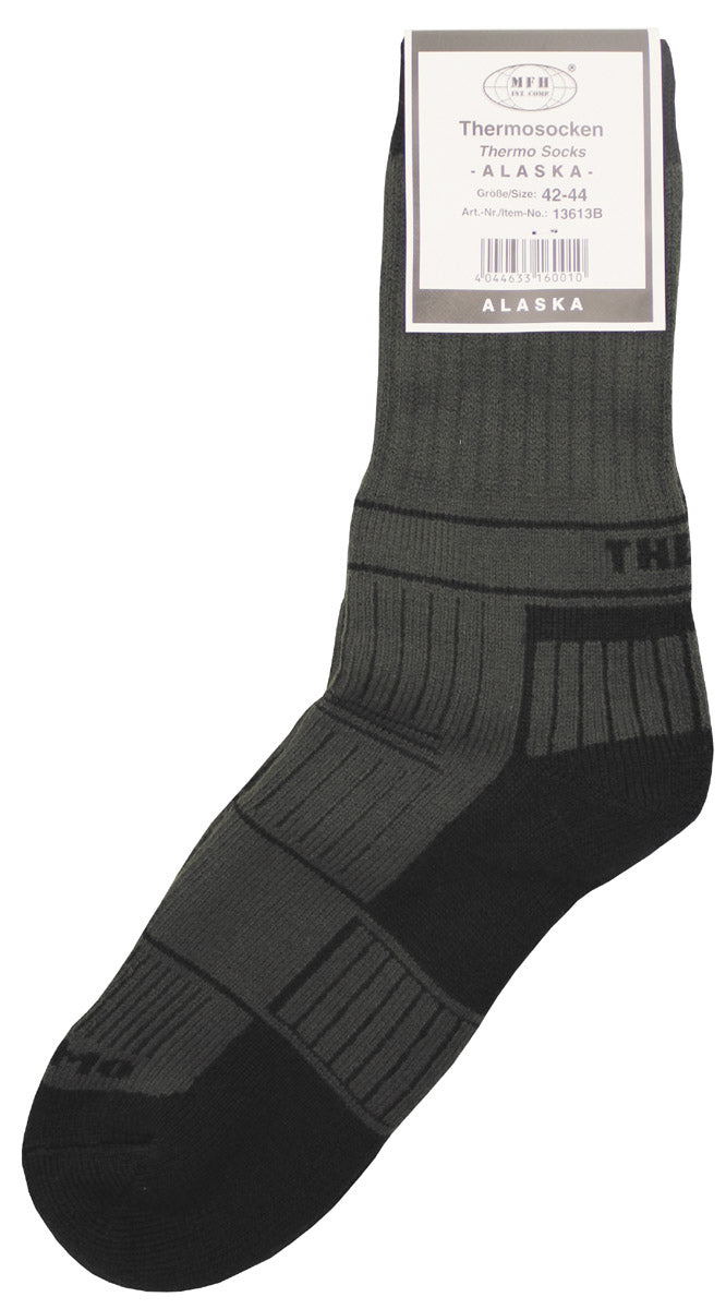 Thermosocken, "Alaska", oliv