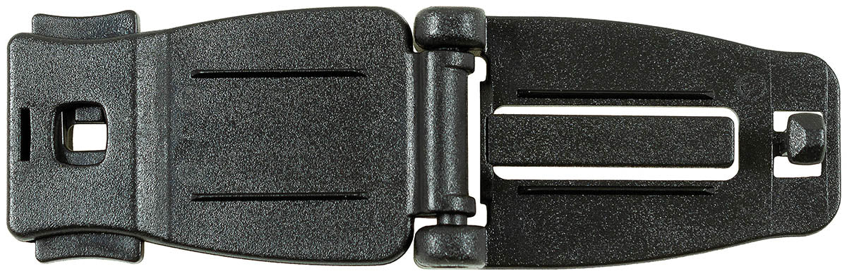 Adapter-Clip, Plastik, "MOLLE", schwarz