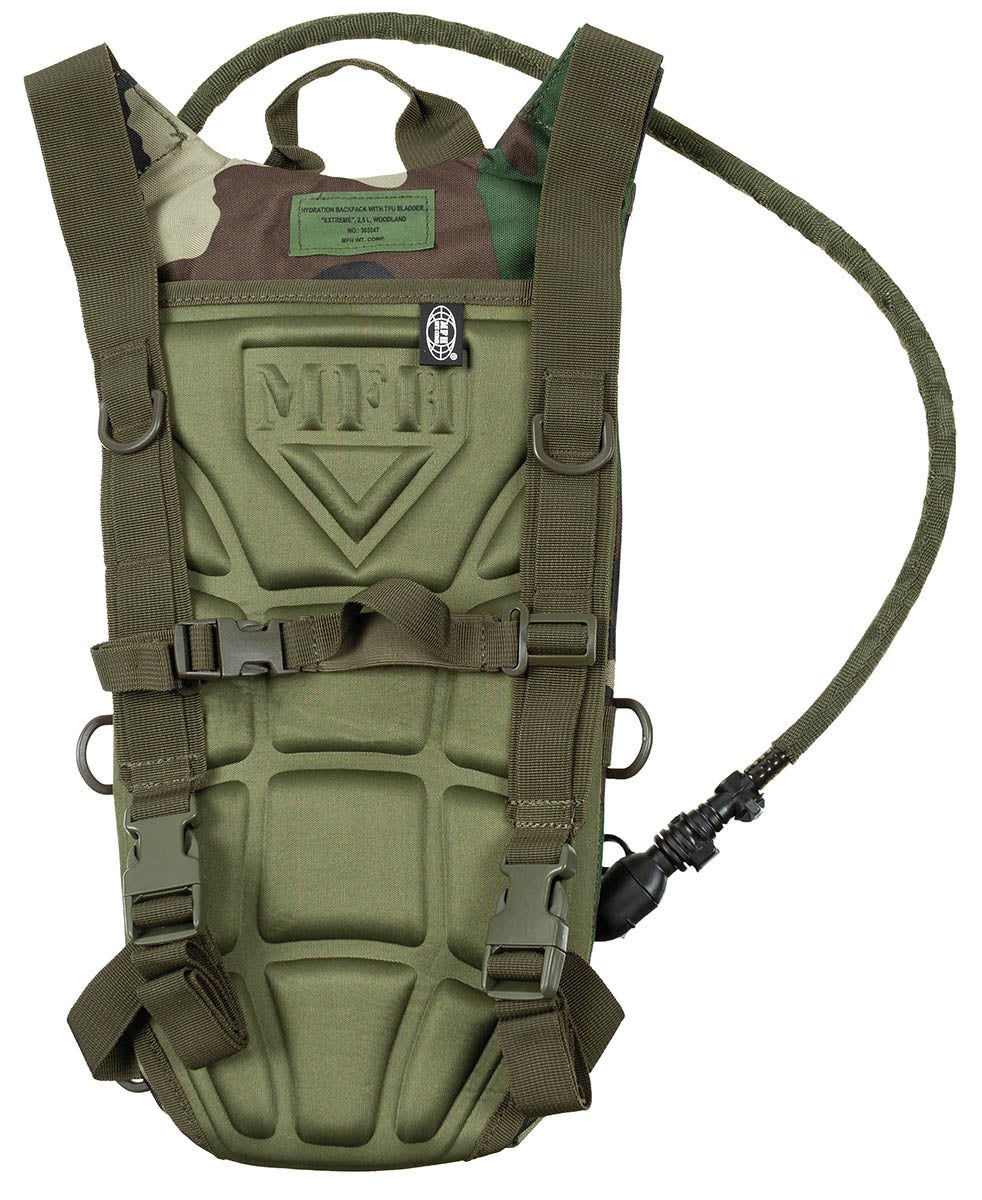 Trinkrucksack, mit TPU-Beutel, "Extreme", 2,5 l, woodland