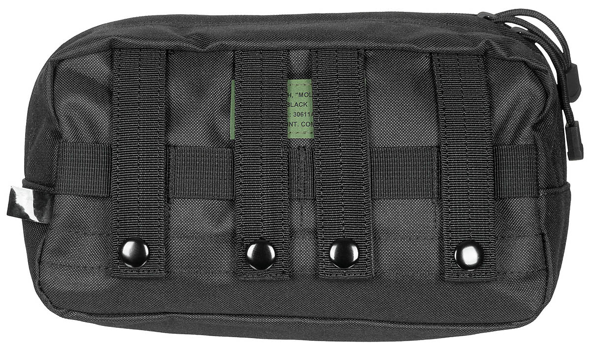 Mehrzwecktasche, "MOLLE",gross, schwarz