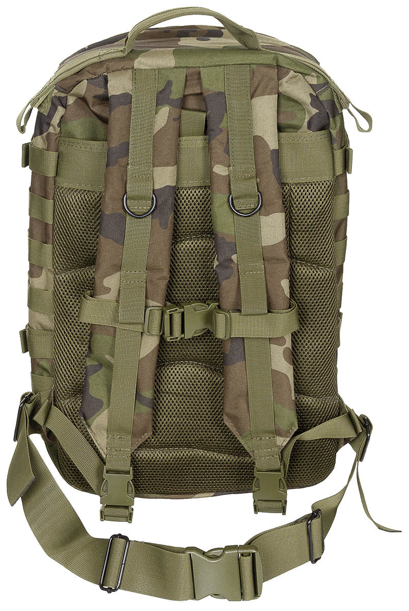 US Rucksack, Assault II, woodland