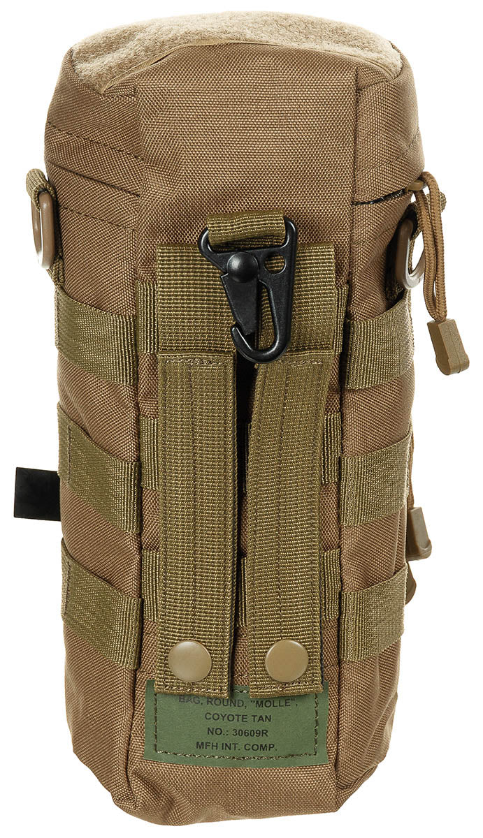 Tasche, rund, "MOLLE", coyote tan