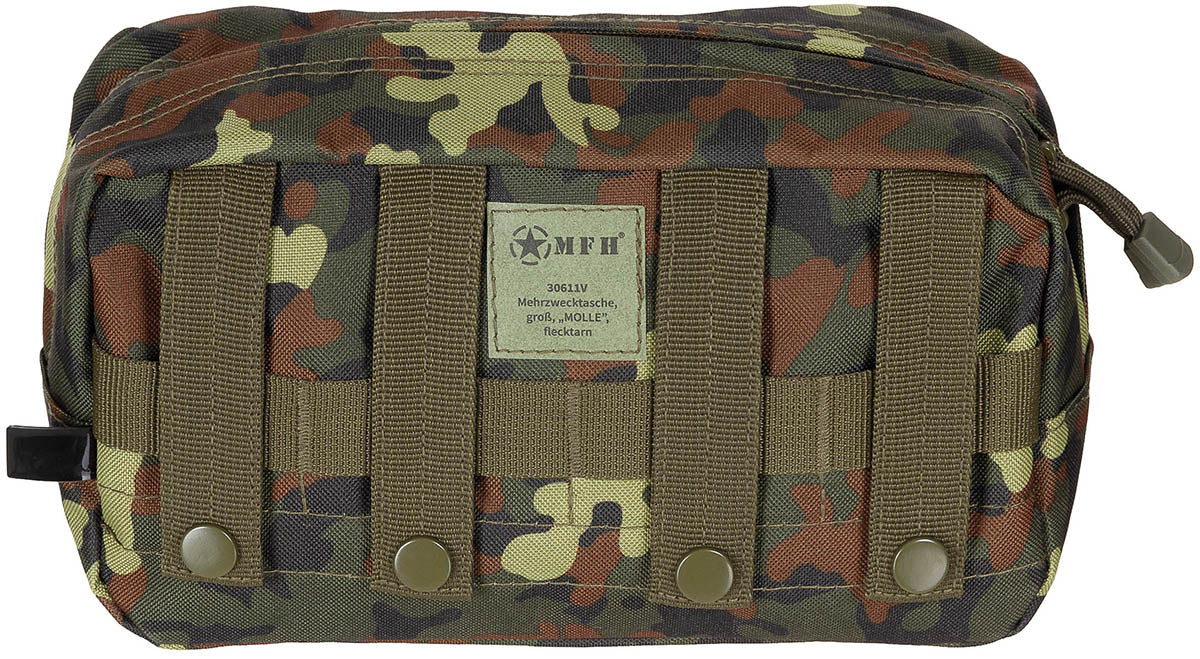 Mehrzwecktasche, "MOLLE",gross, flecktarn