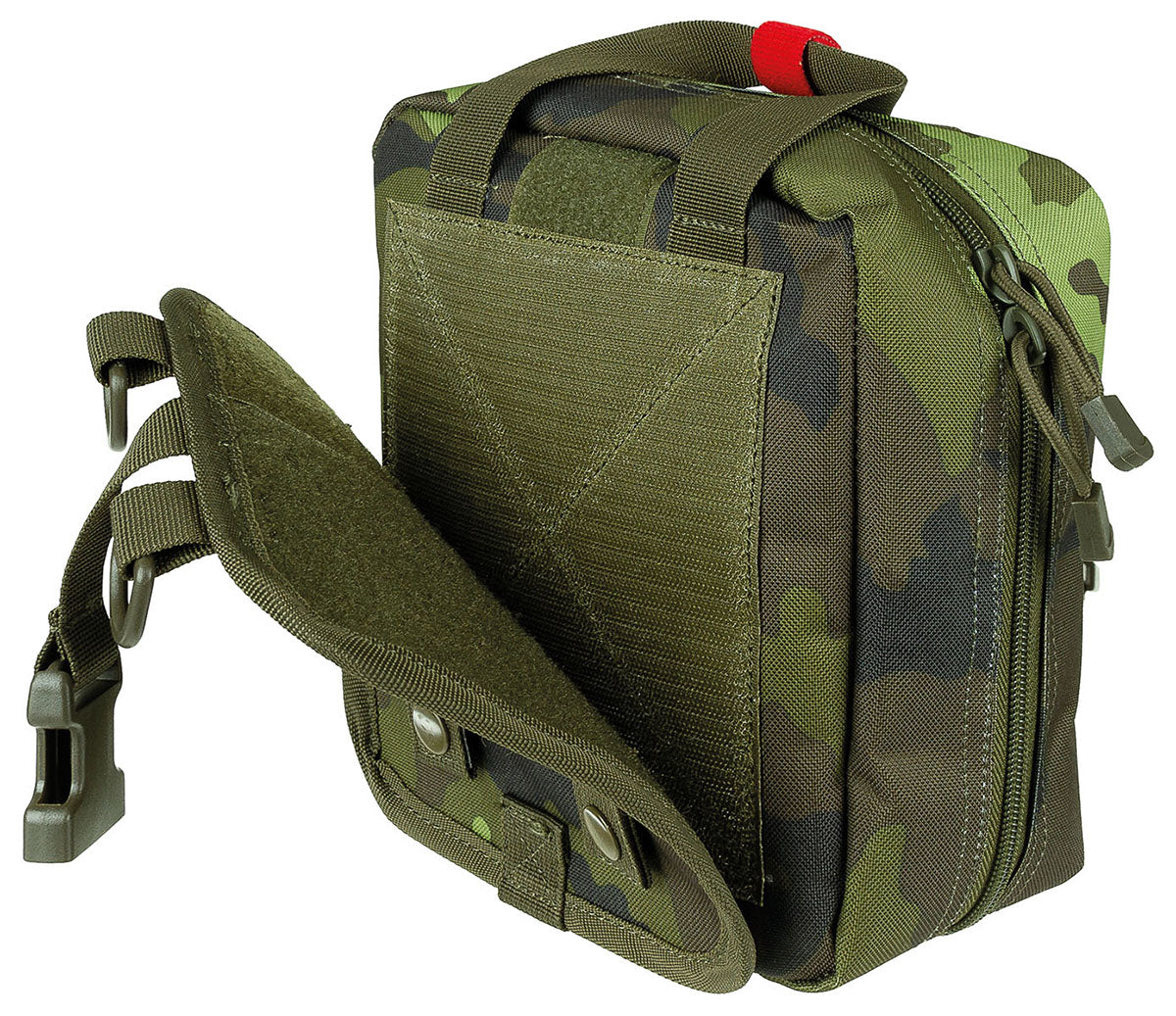 Tasche, Erste-Hilfe, gross, "MOLLE IFAK", M 95 CZ tarn
