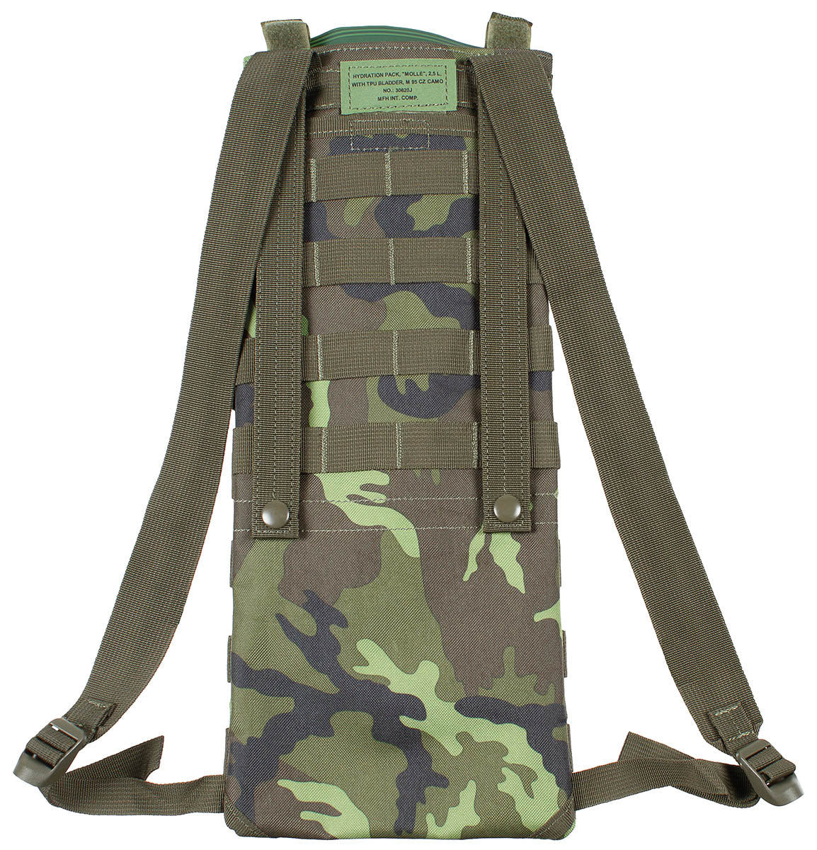 Trinksystem, "MOLLE", 2,5 l, mit TPU-Beutel, M 95 CZ tarn
