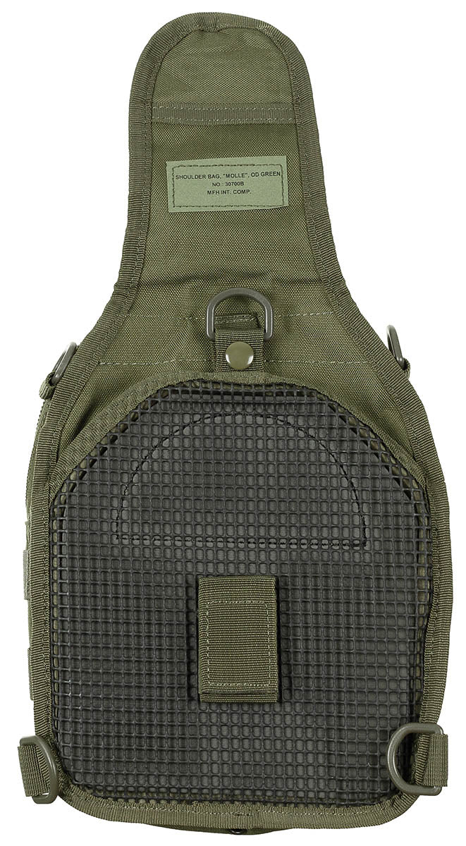 Schulter-Umhängetasche, "MOLLE", oliv