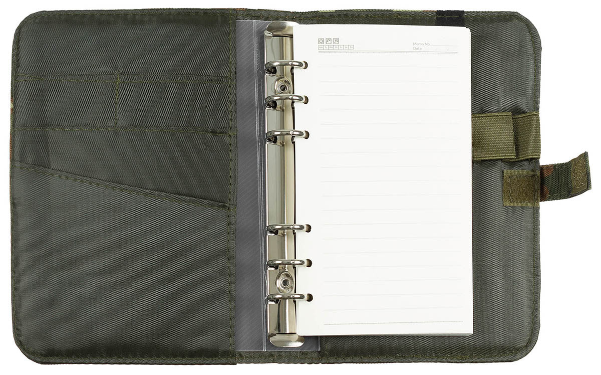 Terminplaner, A6, flecktarn