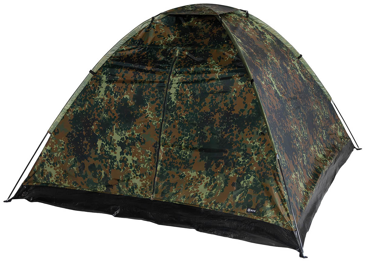 Zelt, "Monodom", 3 Personen, flecktarn