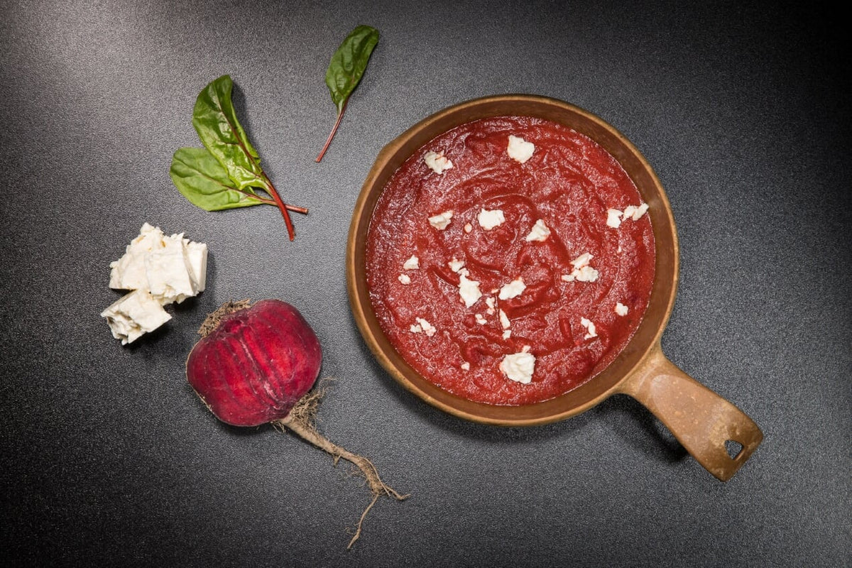 Kochgeschirr, Essen, Ketchup, Präsentation des Essens, Bratpfanne