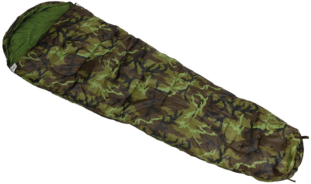 Mumienschlafsack, M95 CZ tarn, 2-lagige Füllung