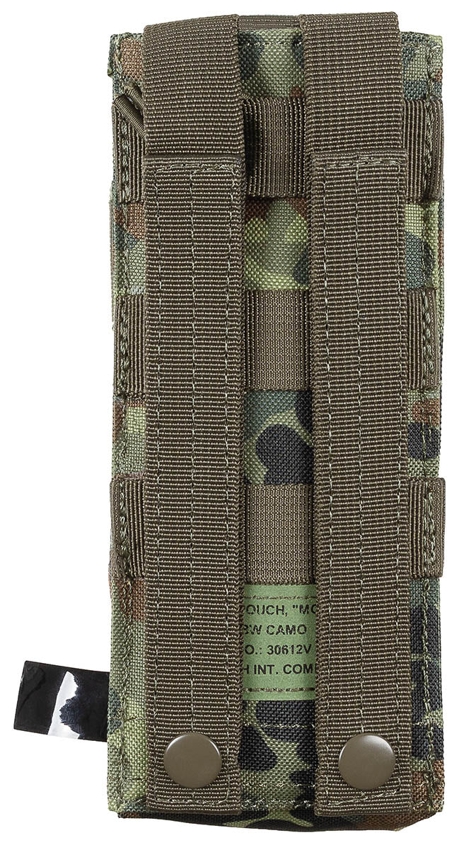 Funkgerätetasche, "MOLLE", flecktarn