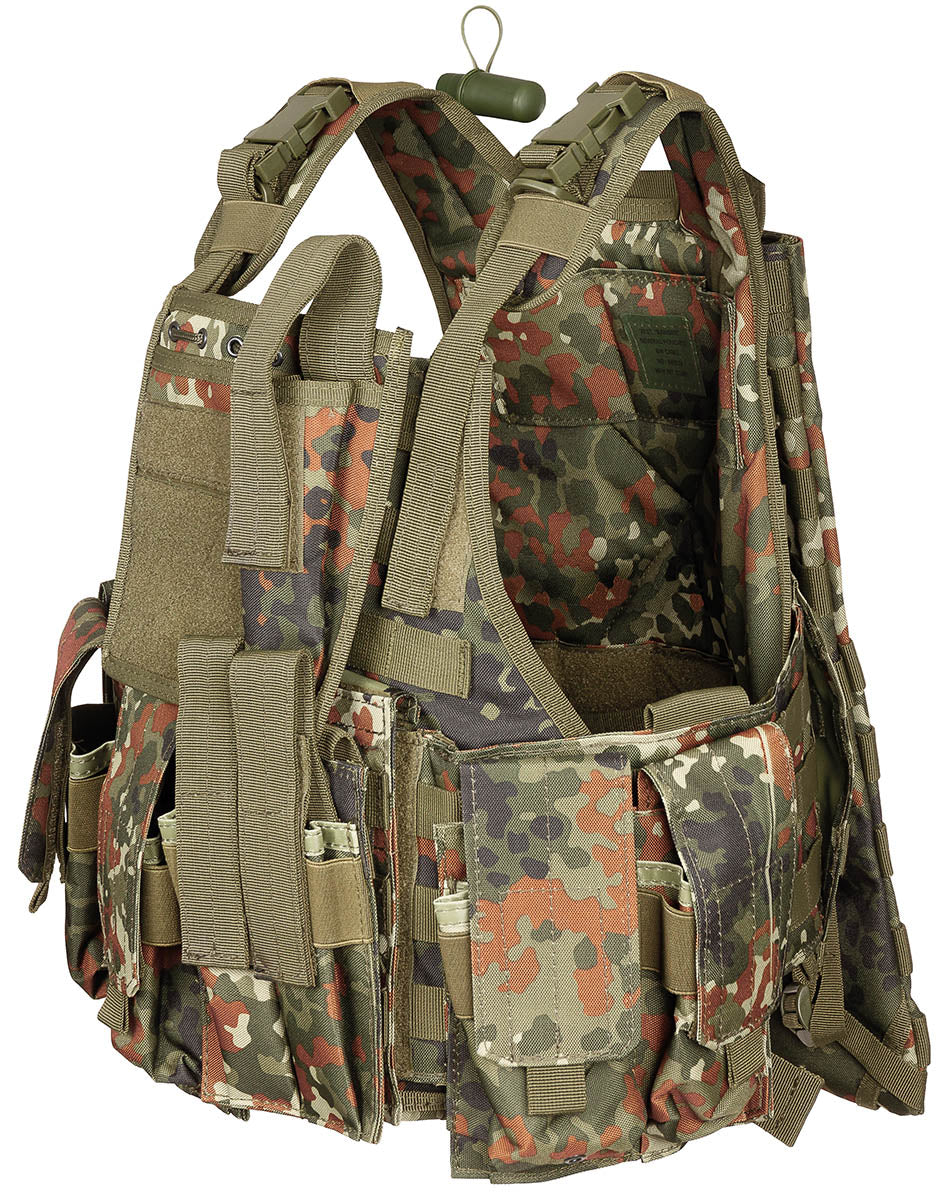 Bekleidung, Weste, Mantel, Tasche, Taktischer Rucksack, Camouflage, Multitaschen, MOLLE-System, Hakenverschluss, Taktischer R