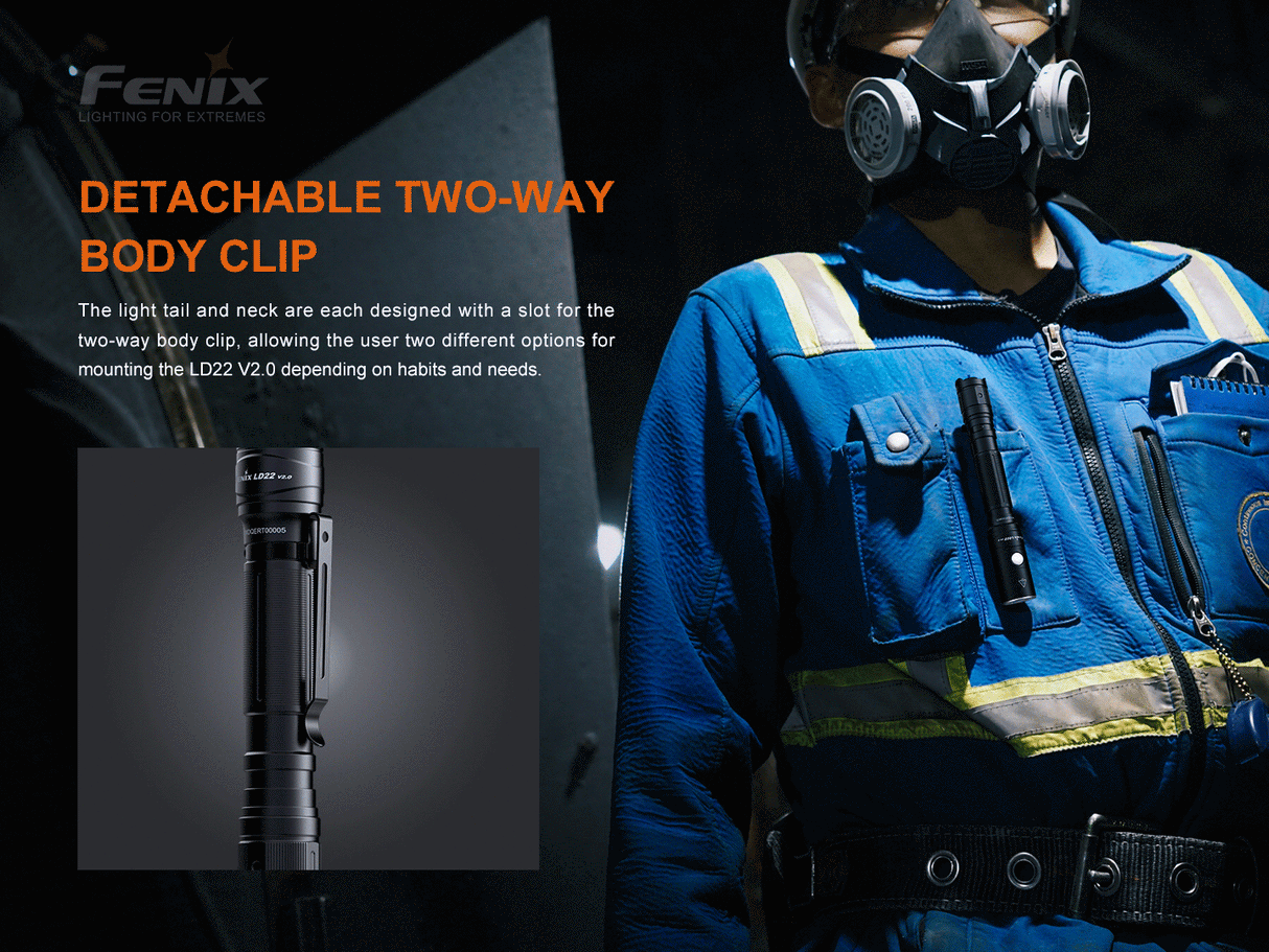 Fenix - LD22 V2.0 LED Taschenlampe