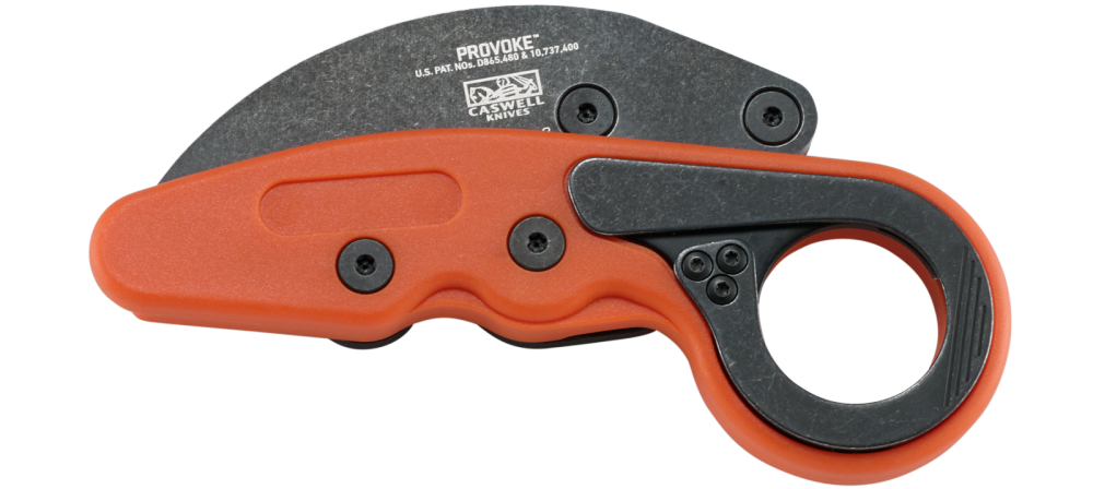 CRKT - Provoke orange Karambitmesser