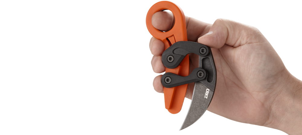 CRKT - Provoke orange Karambitmesser
