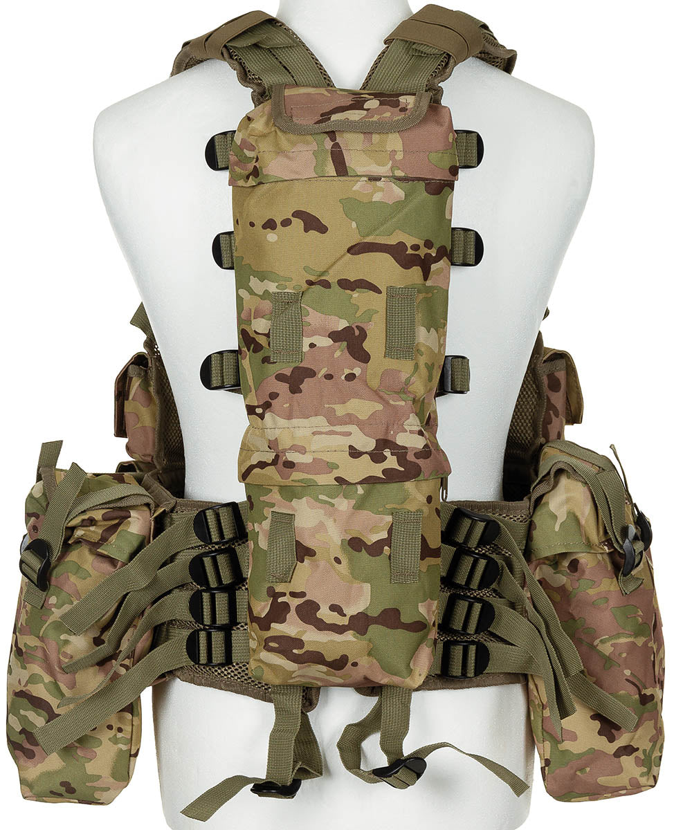 Tactical Weste, div. Taschen, operation-camo