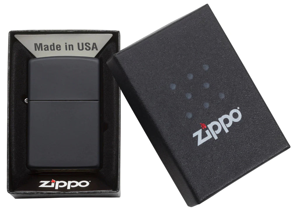 Zippo Feuerzeug - Black Matte (schwarz matt)