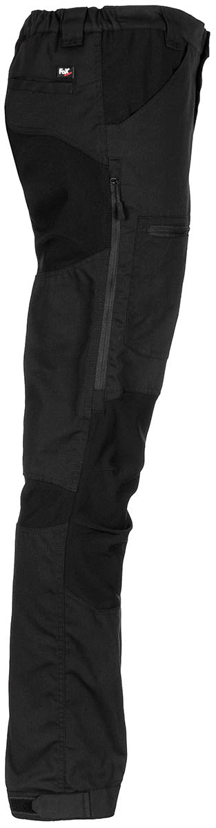 Bekleidung, Hosen, Kurze Hosen, hosen, Reißverschluss, Cargotasche, schwarz, verstellbarer Bund