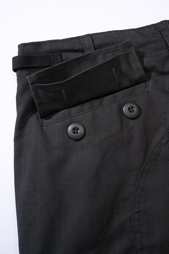 Women BDU Ripstop Pants black