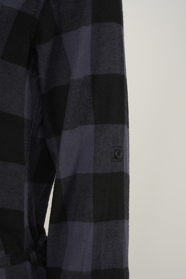 Women Lucy Longshirt Long Sleeve black/grey