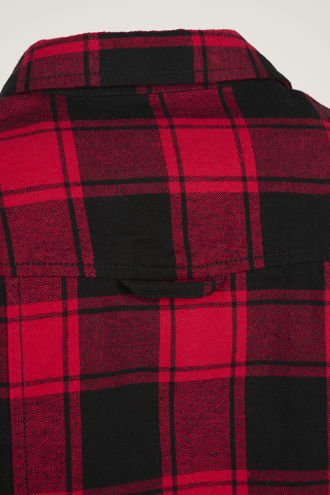 Women Lucy Longshirt Long Sleeve red/black