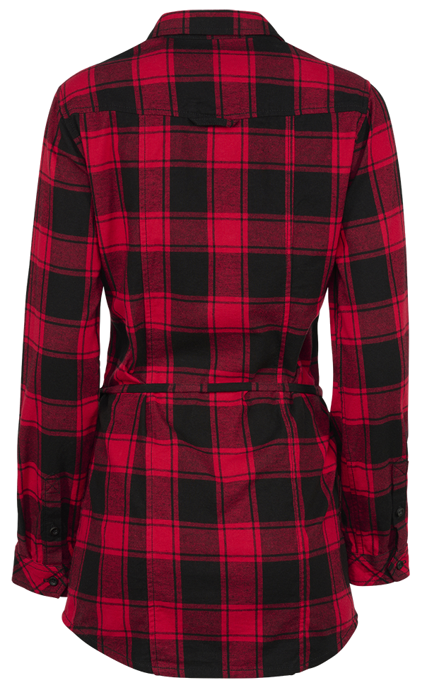 Women Lucy Longshirt Long Sleeve red/black