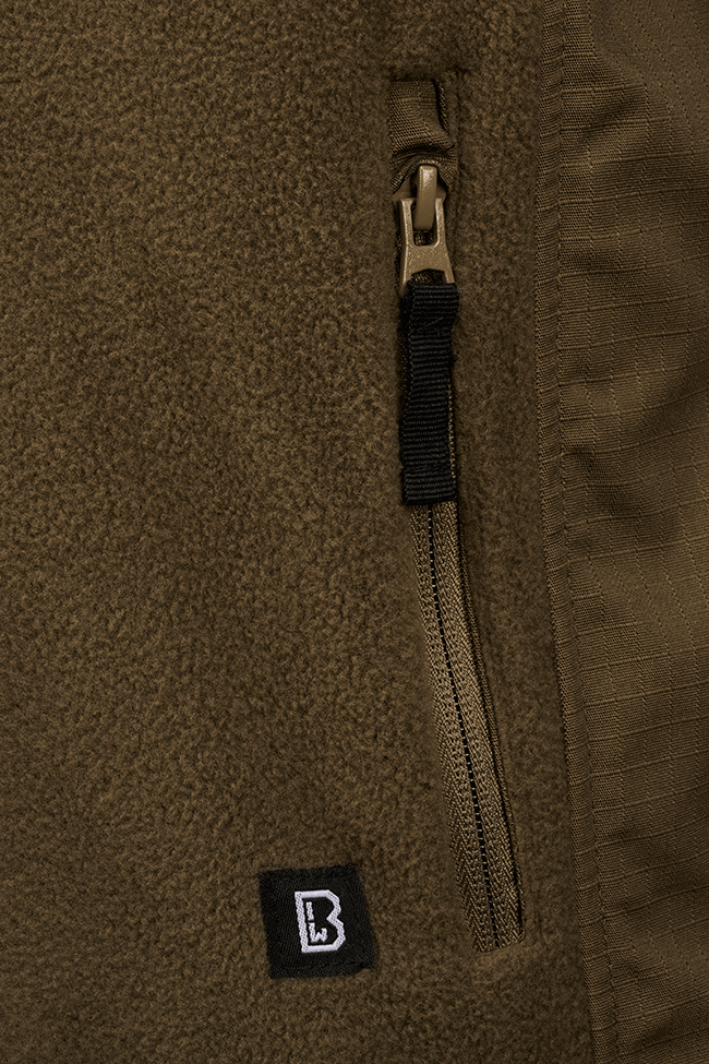 Brandit - Fleece Ripstop Jacket olive