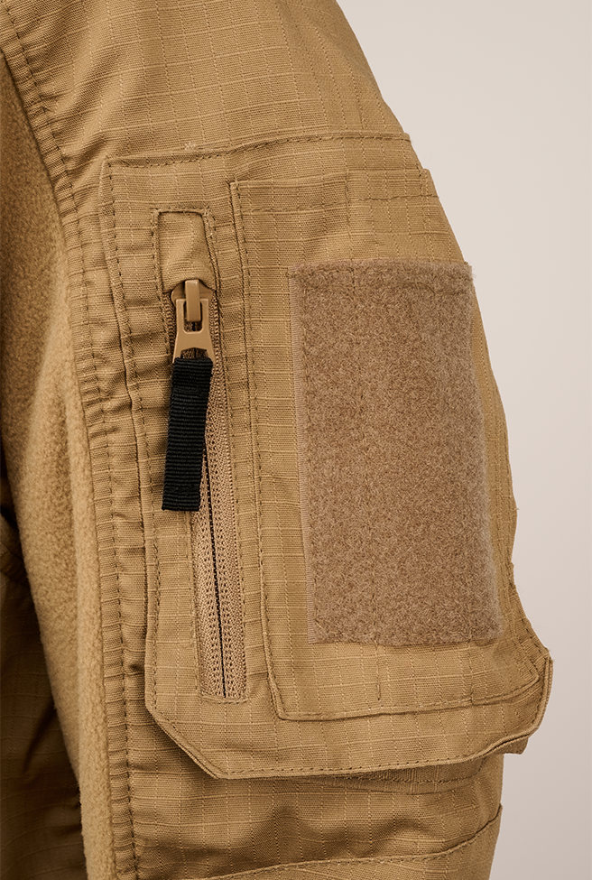 Fleece Ripstop Jacket camel
