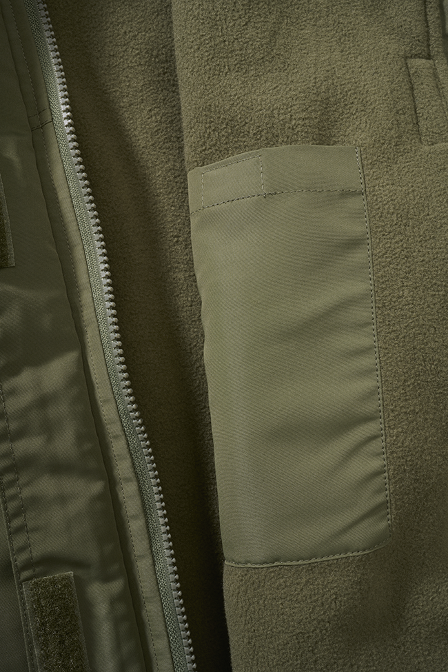 Women Frontzip Windbreaker olive