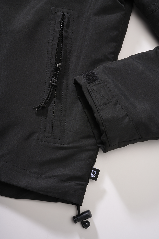 Women Frontzip Windbreaker black