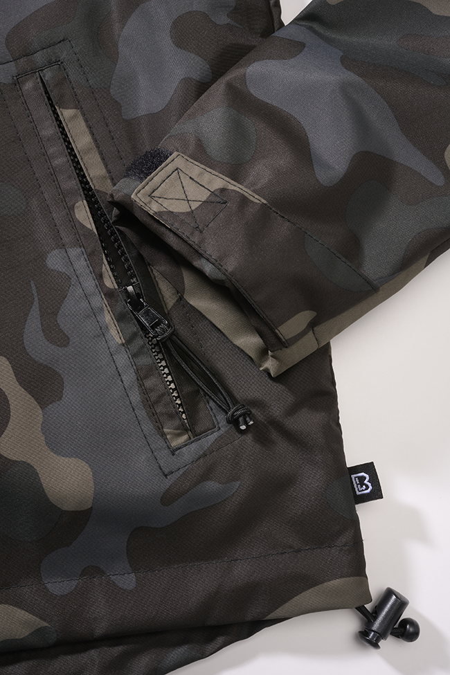 Women Frontzip Windbreaker darkcamo