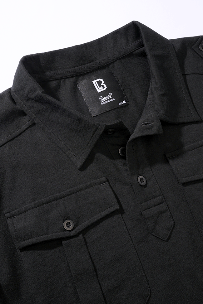 Jon Poloshirt Short Sleeve black