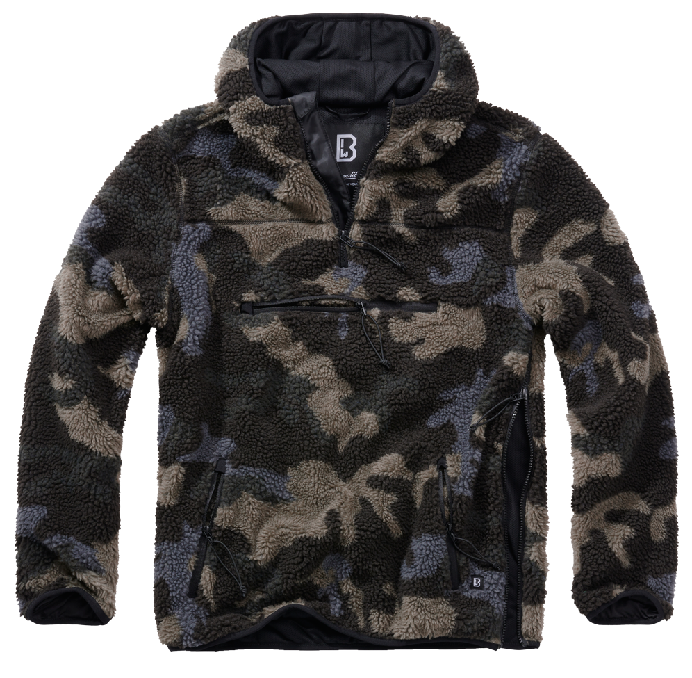 Teddyfleece Worker Pullover darkcamo