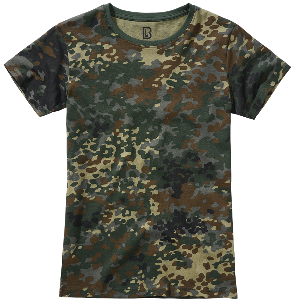 Women T-Shirt flecktarn