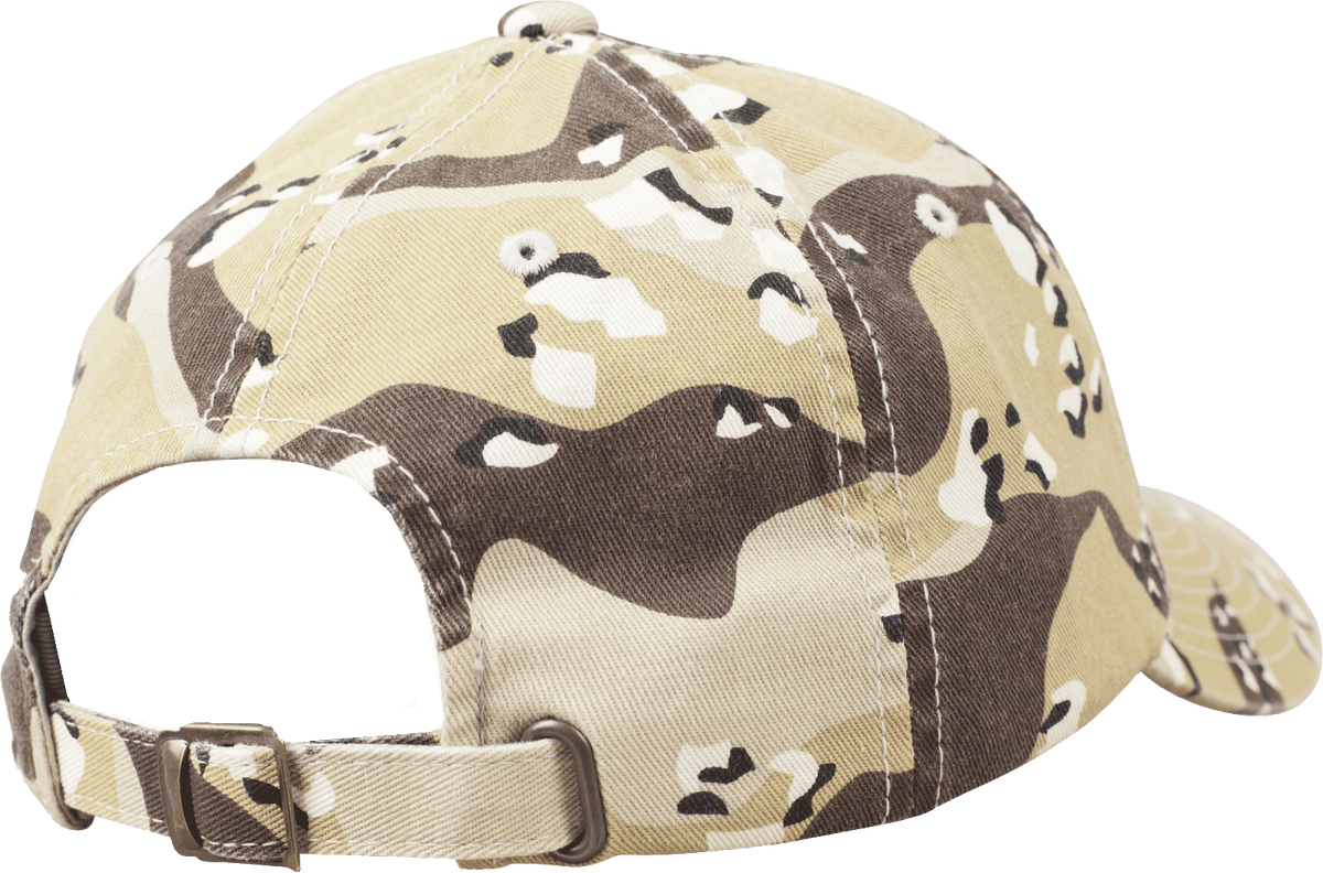 Low Profile Camo Washed Cap 6-color desert