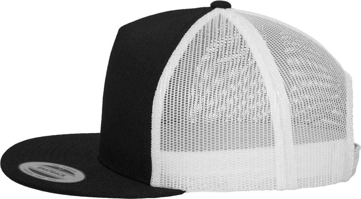 Classic Trucker 2-Tone Cap black-white