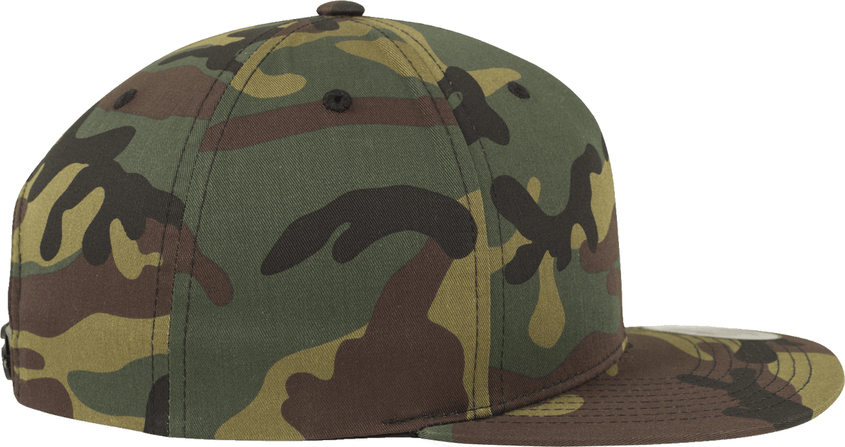Camo Classic Snapback Cap woodland