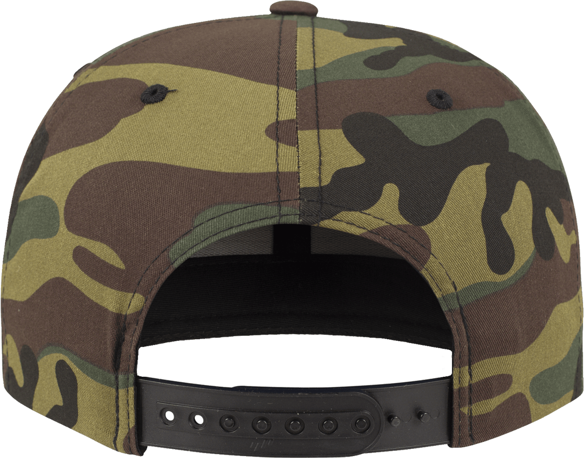 Camo Classic Snapback Cap woodland