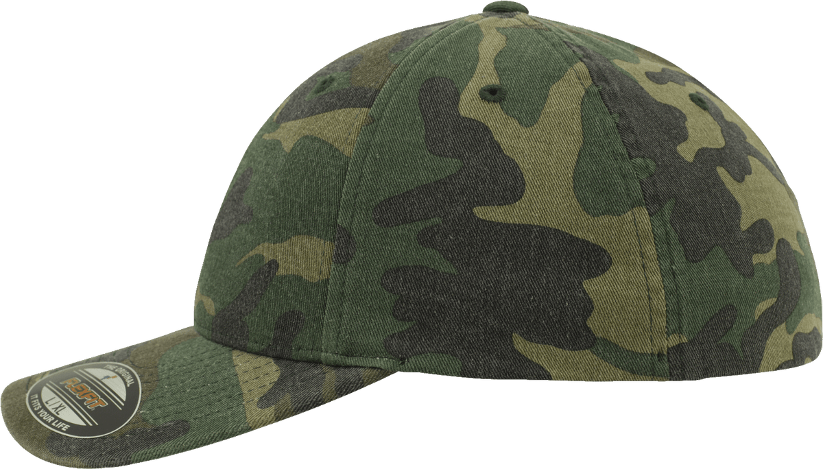 Flexfit Garment Washed Camo