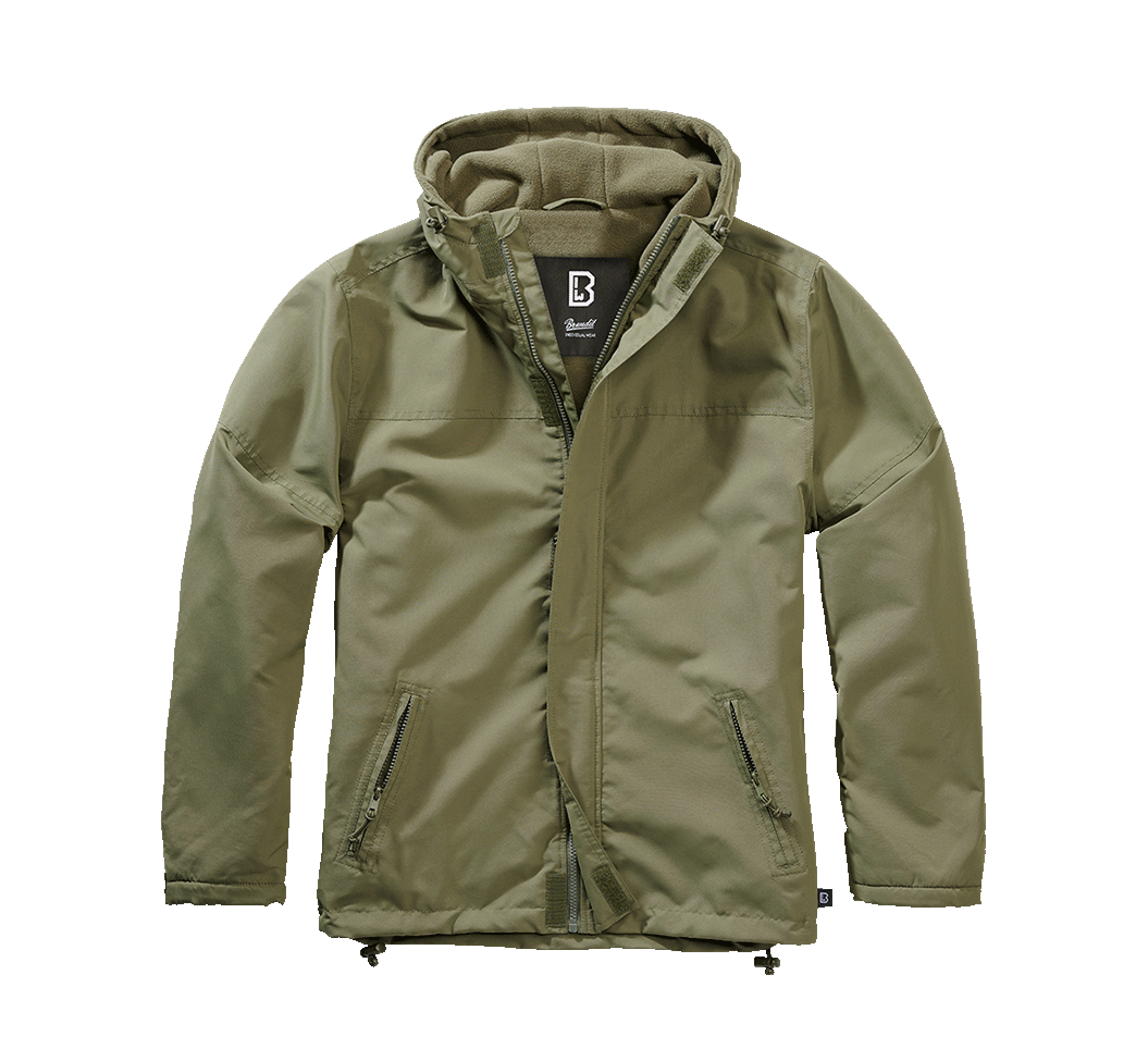 Frontzip Windbreaker olive