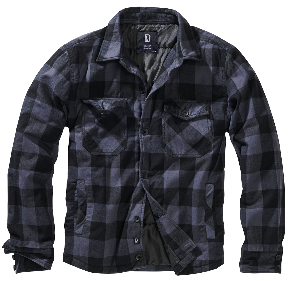 Lumber Jacket black/grey