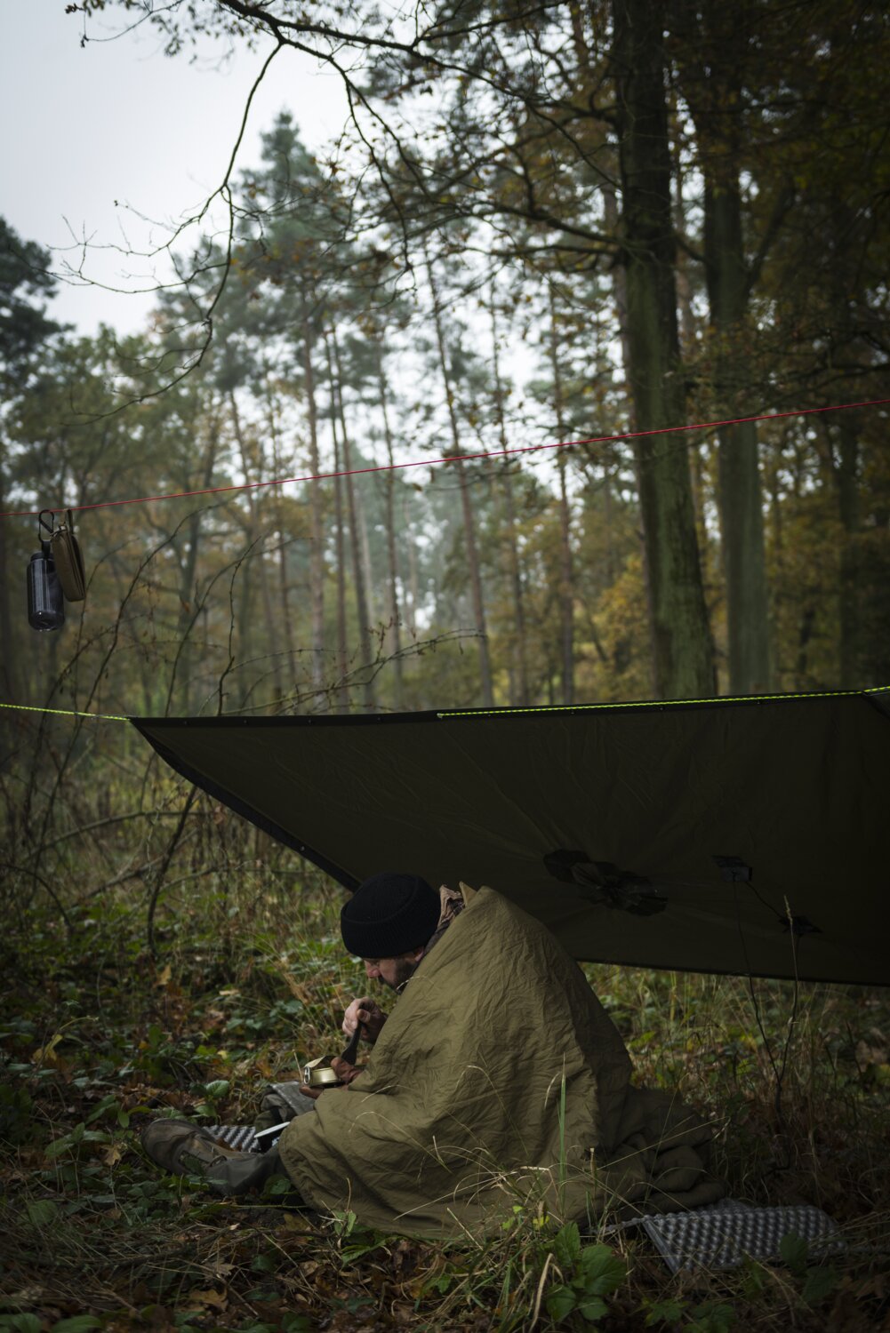 Poncho U.S. Model (PL woodland)